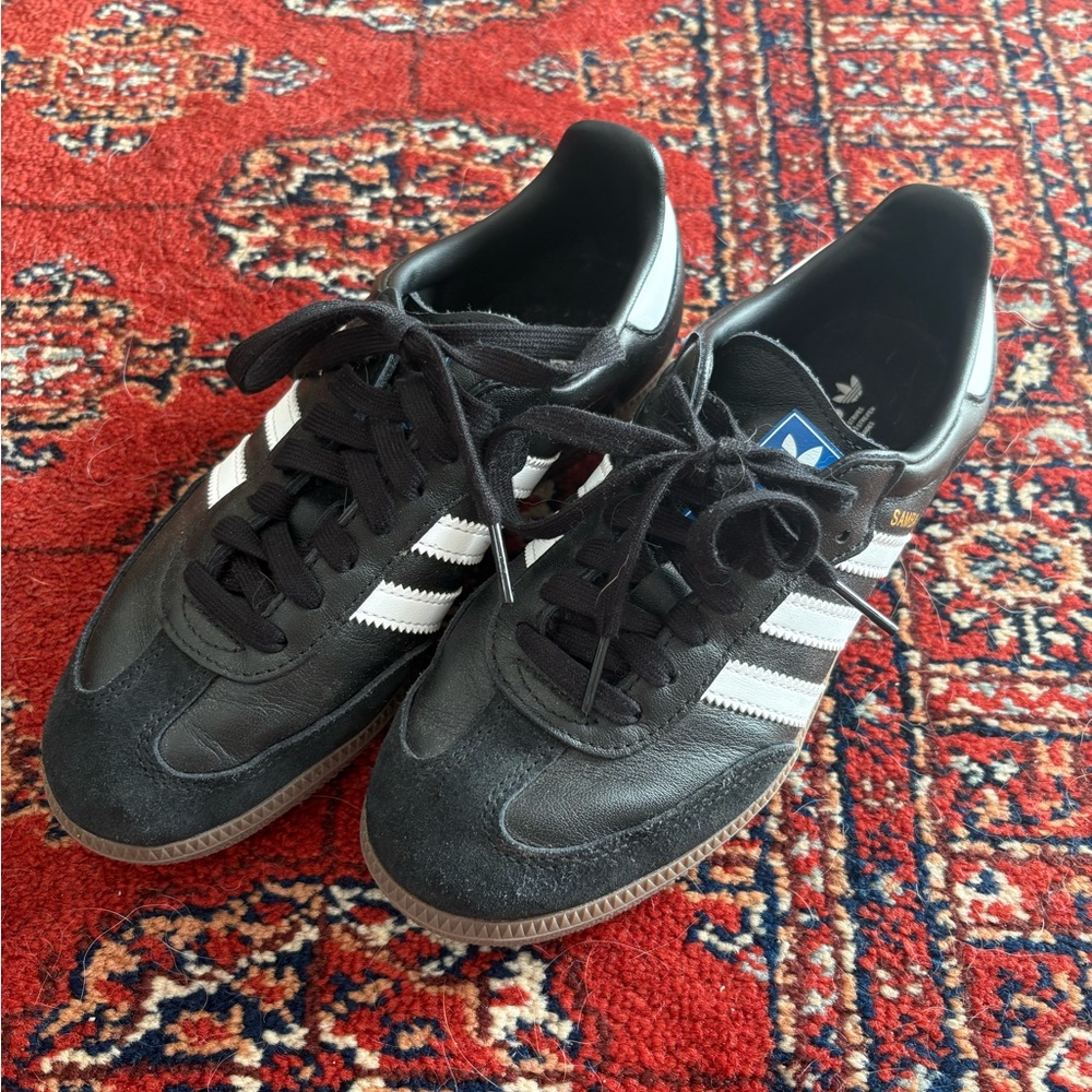 Adidas Black Samba Shoes